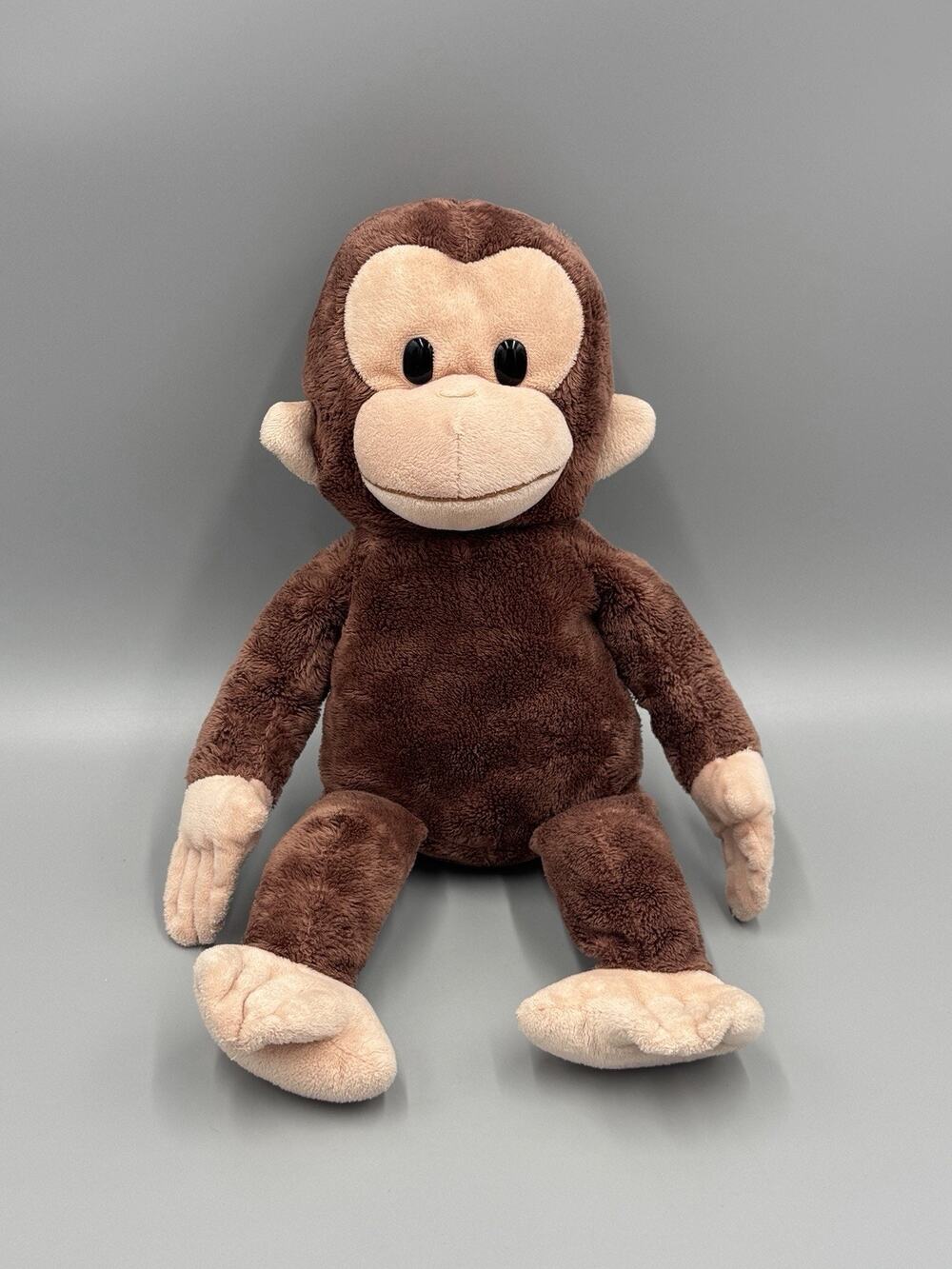 Curious George Plush Monkey 14β Stuffed Animal Applause Faded Tag